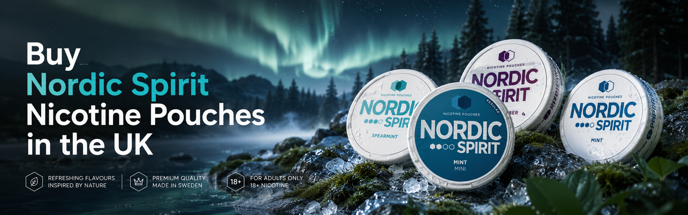 Buy Nordic Spirit Nicotine Pouches in the UK